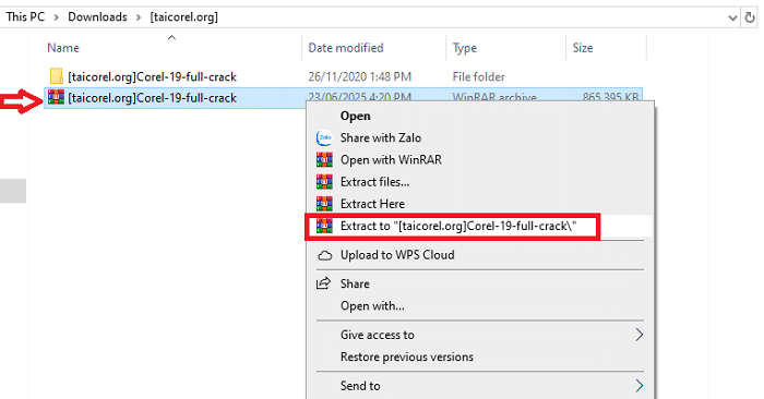 Giải nén File